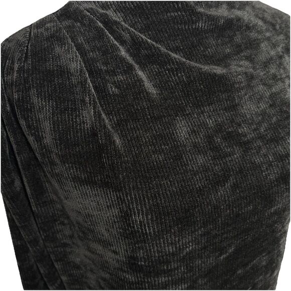 Express Black High Neck Turtle Neck Sweater Textured Size Small Womens - Picture 2 of 7